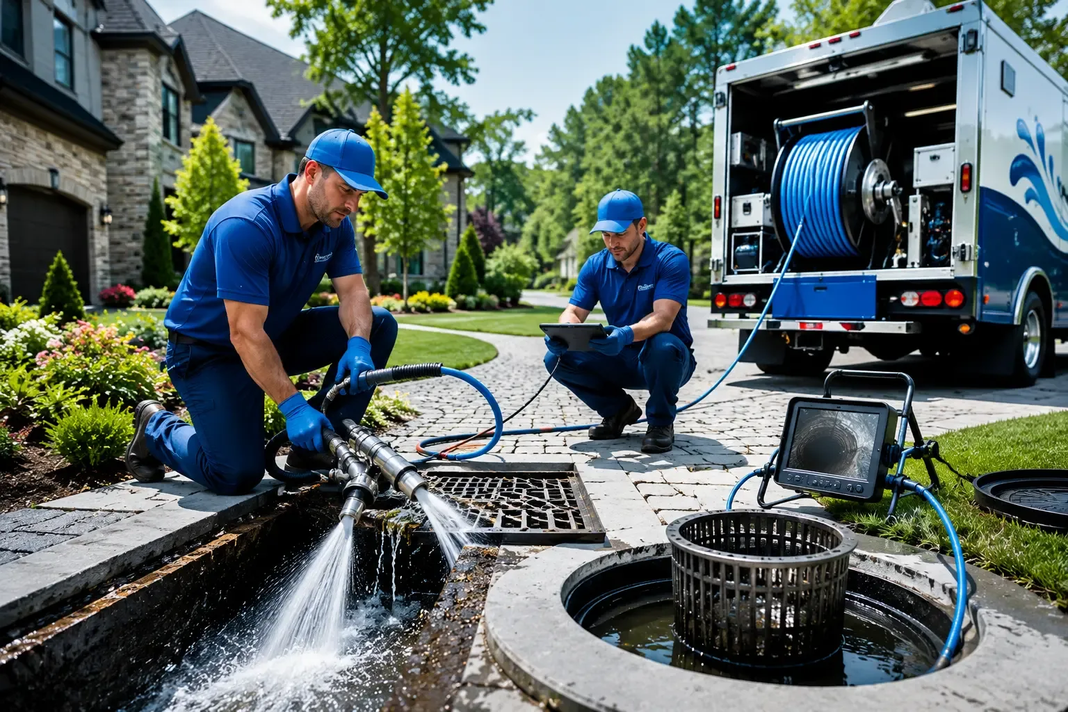 Local outdoor drain cleaning professionals in Harviell, MO